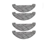 Vacuum Cleaner Main Brush Side Brush Mop Cloth HEPA Filter。 Compatible for BlitzWolf BW-VC3。 Robot Vacuum Cleaner Parts Replacement (Color : 4pcs Mop cloth)