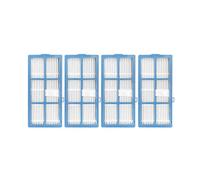 Vacuum Cleaner Main Brush Side Brush Mop Cloth HEPA Filter。 Compatible for BlitzWolf BW-VC3。 Robot Vacuum Cleaner Parts Replacement (Color : A 4pcs filter)
