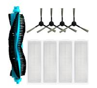 Vacuum Cleaner Main Side Brush Hepa Filter Mop Rag Replacement Accessories，Compatible For DynaKing R9 Wonders Living (Color : 14 PCS)