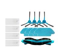 Vacuum Cleaner Main Side Brush Hepa Filter Parts, Compatible For Cecotec Conga 1890 2690 3390 3590 3790 4090 4490 4690 5090 5490 6090 7090 (Color : Set H)