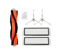 Vacuum Cleaner Parts Accessories,HEPA Filter,Side Brush,Main Brush,Compatible For Xiaomi Mi Robot S50 S51 SDJQR01RR SDJQR02RR (Color : Set a)