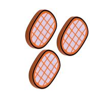 Vacuum Cleaner Parts Accessories Hepa Filters Replacement Filter Element，Compatible For Philips SpeedPro Max FC6812 / 01 FC6813 (Color : 3pcs)