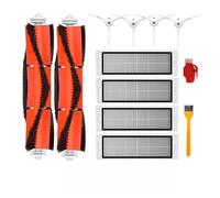 Vacuum Cleaner Parts Accessories.Robot Vacuums.Main Brush.HEPA Filters.Side Brushes.Suite.Compatible For Xiaomi MI 1S.Compatible For Roborock S50 S51 S52、S53、S54、S55、S5、S5MAX、S6、S6PURE、S6MAXV (Color