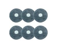 Vacuum Cleaner Parts Accessories，Roller Brush，Side Brush，HEPA Filter，Mop Cloth Rags，Compatible For Dreame L10s Pro / RLS6L / Compatible For Xiaomi S10+ (Color : Set6)