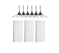 Vacuum Cleaner Parts Accessory HEPA Filter Side Brush Central BrushCompatible For Vileda VR201 Pet Pro Saugroboter，Compatible For Vileda VR201 (Color : As shown-01)