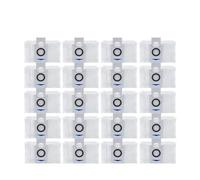Vacuum Cleaner Parts Dust Bag Hepa Filter Main Side Brush Mop Dustbin，Compatible For Ecovacs Deebot X1 OMNI / T10 OMNI Accessories (Color : 20PCS)