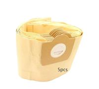 Vacuum Cleaner Parts Dust Bags,Compatible For Karcher MV3 WD3 WD3200 WD3300 A2204 A2656 WD3.500P SE4001 SE4002,Compatible For Rowenta RB88 RU100 RU101(5pcs)
