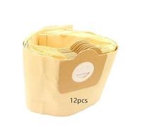 Vacuum Cleaner Parts Dust Bags,Compatible For Karcher MV3 WD3 WD3200 WD3300 A2204 A2656 WD3.500P SE4001 SE4002,Compatible For Rowenta RB88 RU100 RU101(12pcs)