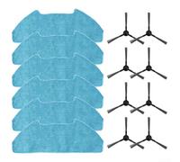 Vacuum Cleaner Parts Mop Cloths and Side Brushes Kit Replacement for SmartAI S8 Pro For Redroad R10 with Focus on Deep Cleaning Performance