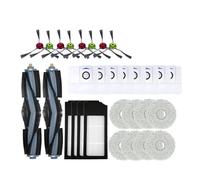 Vacuum Cleaner Parts Mop Dust Bag Hepa Filter Main Side Brush Dustbin Accessories，Compatible For Deebot T10 / X1 OMNI/TURBO(S)