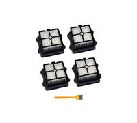 Vacuum Cleaner Parts Soft Roller Brush And Filter Replacement Wet And Dry Wash Accessories,Compatible For Tineco Floor ONE S5 (Color : 4 filters)