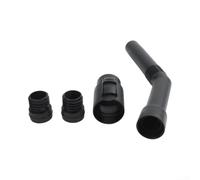 Vacuum Cleaner Pipe Connector Kit for,Karcher NT Series NT18/1 NT25/1 | NT30/1 NT38N/1 NT20 NT30 Ergonomic Non-Slip Handle Suction Hose Tube Attachment Accessory 4 Piece Set Black