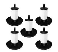 Vacuum Cleaner Rear Motor Hepa Filter, Compatible For Shark LZ600, LZ601, LZ602, LZ602C APEX Up Light Light Away Duoclean (Color : 5PCS)