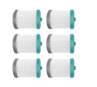 Vacuum Cleaner Replacement Accessories HEPA Filter Dust Filter Element，Compatible For Tineco A10 / A11 Hero A10 / A11 Master PURE One S11 (Color : 6pcs)