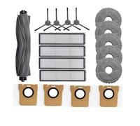 Vacuum Cleaner Replacement Accessories, Rags, Filters, Brushes, Dust Bags, Compatible For Xiaomi Mijia Omni 1s B116 B101CN Compatible For Dream S10 S10 Pro (Color : 18pcs)