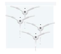 Vacuum Cleaner Replacement Accessories Spare Parts，Brush，Filter，Rags，Compatible For Xiaomi Mi Robot Vacuum Mop 2 Pro MJST1S (Color : 4 white brush)