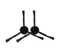Vacuum Cleaner Replacement Accessories Spare Parts，Brush，Hepa Filter，Rags，Compatible For Xiaomi Mi Robot Vacuum Mop 2 Ultra STYTJ05ZHM (Color : 2 black brush)