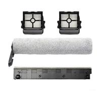 Vacuum Cleaner Replacement Brush Set Including Main Roller Brush, 2 Filters, and Wiper Strip for Ultenic For AC1 For Elite to Maintain Floor Cleaning Performance