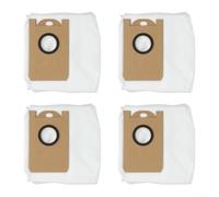 Vacuum Cleaner Replacement Dust Bags Compatible with For Vozascly R10 Robot Vacuum with Mapping, Multi Layer Fine Dust Filtration, Long Lasting Material, Pack of 4 or 10 (4 PACK)