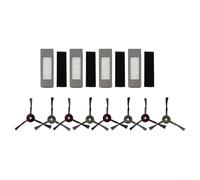 Vacuum Cleaner Replacement Filter and Brush Kit for Ecovacs For DEEBOT For OZMO 920 N8 N8+ For PRO N8 For PRO+ N10 Plus Robot Models 920 950 T8 with Filter Brush