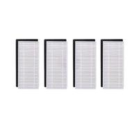Vacuum Cleaner Replacement Kit Drum Brush Mop Cloth Air Filter Compatible With Eufy RoboVac 11S 30C 15C 15T 12 Spare Parts (Color : 4PCs HEPA Filter)