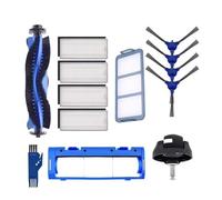 Vacuum Cleaner Replacement Main Side Roller Brush Cover Mop Cloth HEPA Filter Parts,Compatible for Eufy,Compatible for Robovac 11S 15C 30C 35C