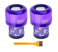 Vacuum Cleaner Replacement Part，Cordless Stick Vacuum Cleaner Post Filter，Washable Filter Hepa Filter，Compatible For Dyson V11 V15 (Color : 2pcs)