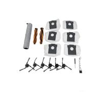 Vacuum Cleaner Replacement Parts Kit for Mova Z60 For Ultra Robot, Includes Rubber Main Brushes, Side Brushes, Washable Rolling Mop Pads and High Efficiency Dust Bags