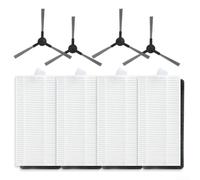 Vacuum Cleaner Replacement Side Brush and HEPA Filter Set for Liectroux L200 to Keep Your Vacuum at Peak Performance (A)