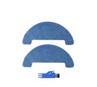 Vacuum Cleaner Replacement Spare Parts,Compatible For Venga VG RVC 3000 Main Side Brush Hepa Filter Mop Pad (Color : 2 Mop)