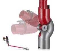 Vacuum Cleaner Replacement Top Adapter Quick Release Bend Adapter Vacuum Cleaner Steering Adapter Compatible with Dyson Vacuum Cleaner V7, V8, V10, V11, V15