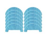 Vacuum Cleaner Robot Spare Parts Kits. Compatible For Kyvol Cybovac E20 E30 E31 Robotic Vacuum Cleaner, Accessories Main Side Brush Hepa Filter Mop Cloth Replacement (Color : 12 Mop Rag)