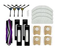 Vacuum Cleaner Robot Spare Parts Kits. Compatible for Midea S8 / S8+ Plus, Robot Vacuum Cleaner Replacement Accessories Main Side Brush Hepa Filter Mop Cloth Dust Bag.