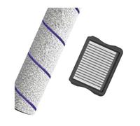 Vacuum Cleaner Roller Brush Filter,Compatible For Rowenta ,X-Clean 10 Dry And Wet Vacuum Cleaner Replace The Roller Brush Filter Accessories(1 Roller 1 filter)