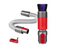 Vacuum Cleaner Self-cleaning Soft Bristles Access Dusting Brush Flexible Extension Hose，Compatible For Dyson，V7 V8 V10 V11 V15(B3pcs)
