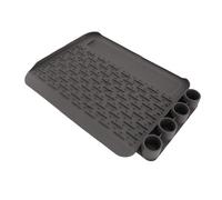 Vacuum Cleaner Silicone Mat Durable Spill Prevention Mat for Upright Vacuum Cleaner and Wet Dry Premium Silicone 17.1x12.5in