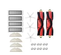 Vacuum Cleaner Spare Parts, Removable Main Brush, Washable HEPA Filter, Mopping Cloth, Compatible For Xiaomi Compatible For Roborock S6 S60 S65 S5 MAX T6 Tanos (Color : As Shown-03)
