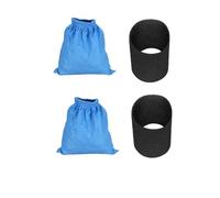 Vacuum Cleaner Spare Parts,Textile Filter Bags.Compatible For Karcher MV1 WD1 WD2 WD3 NT Series (Color : 4PCS)