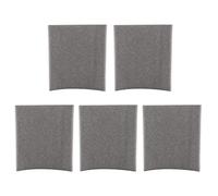 Vacuum Cleaner Sponge Filter Screen Universal Motor Replacement Parts Durable Dust Pollen Reduction for Household Appliances Sponge Material 5Pcs 14.7x15x0.5cm