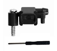 Vacuum Cleaner Spray Nozzle Accessories, Filter Water Tank Sprinkler Nozzle for iRobot Braava Jet M6 240 241 244 Series Vacuum Cleaner Accessories Parts with Screwdriver (Black)