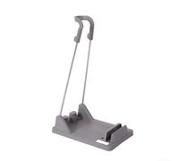Vacuum Cleaner Stand Compatible with V6 Floor Standing Metal Holder Supports Efficient Daily Cleaning Workflow (Light gray)