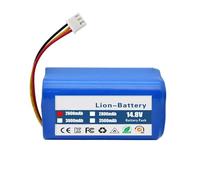 Vacuum Cleaner Sweeping Mopping Robot Replacement Battery,Compatible For LIECTROUX,C30B Robot Vacuum Cleaner, Lithium Cell, 1pc/pack(3000mAh)