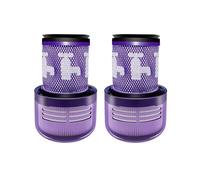 Vacuum Cleaner Washable Hepa Filter. Compatible for Dyson. Compatible for V12 Detect Slim Absolute Total Clean Vacuum Cleaner Replacement Parts Accessories (Color : 2pcs)