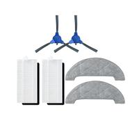 Vacuum Clenaer Replacement Spare Parts Accessories Main Side Brush Hepa Filter Mop Rag Wipe,Compatible For Venga VG RVC 3000 3001 (Color : 2pcs)