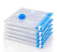 Vacuum Compression Storage Bags 40x60cm ZipLock Pouches Pack of 2 Space Saver 16x24 inch Vaccum Bag Airtight Organizer Clothes Quilt Bedding Closet Wardrobe Travel Packing