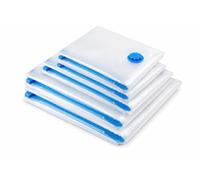 Vacuum Compression Storage Bags 50x70cm ZipLock Pouches Pack of 2 Space Saver 20x27 inch Vaccum Bag Airtight Organizer Clothes Quilt Bedding Closet Wardrobe Travel Packing