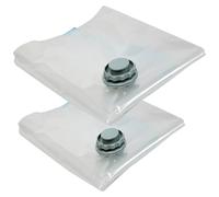 Vacuum Compression Zipper Storage Bags With Airtight Valve For Home & Travel Reusable Vacuum Storage Bags (Medium 70cmx90cm - Pack of 2))