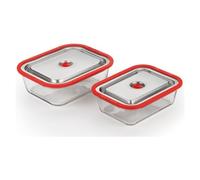 Vacuum containers Magic Vac ACO1138 FREE Stainless Steel and Red