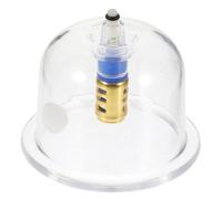Vacuum Cupping Set Plastic Suction Massage Tool for Home Use | Easy to Clean, Skin-friendly Plastic Build, Suitable for Body Areas, Simple Home Therapy Routine Random Color