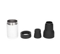 Vacuum Double Wall Stainless Steel Can Insulation and Cold Storage Tank with Bottle Opener (White)